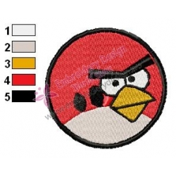 Angry Birds Embroidery Design 005